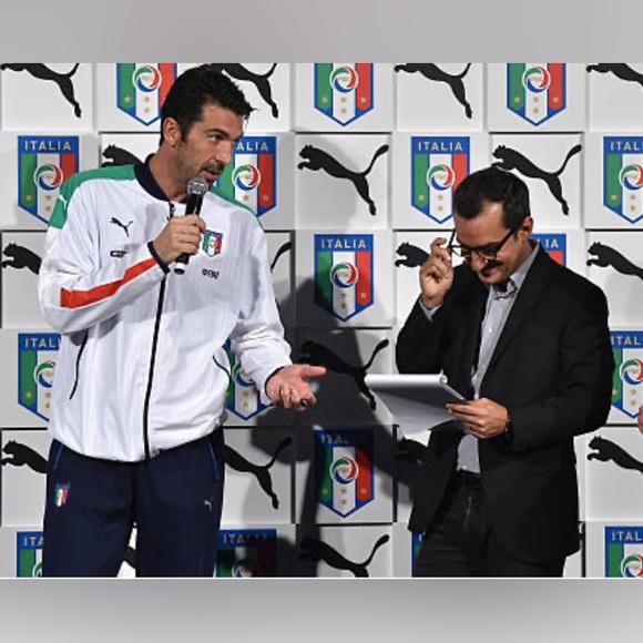 Puma Authentic Italy Italia National Team 2016 Soccer Jacket Men’s Sz: M - Picture 4 of 7